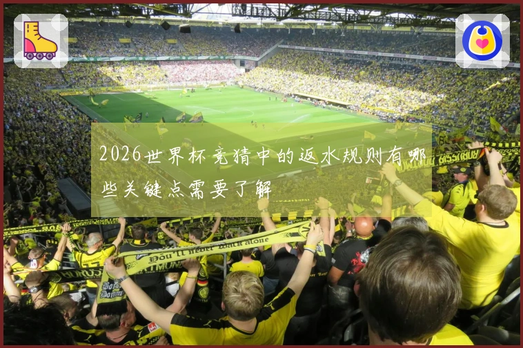 2026世界杯竞猜中的返水规则有哪些关键点需要了解
